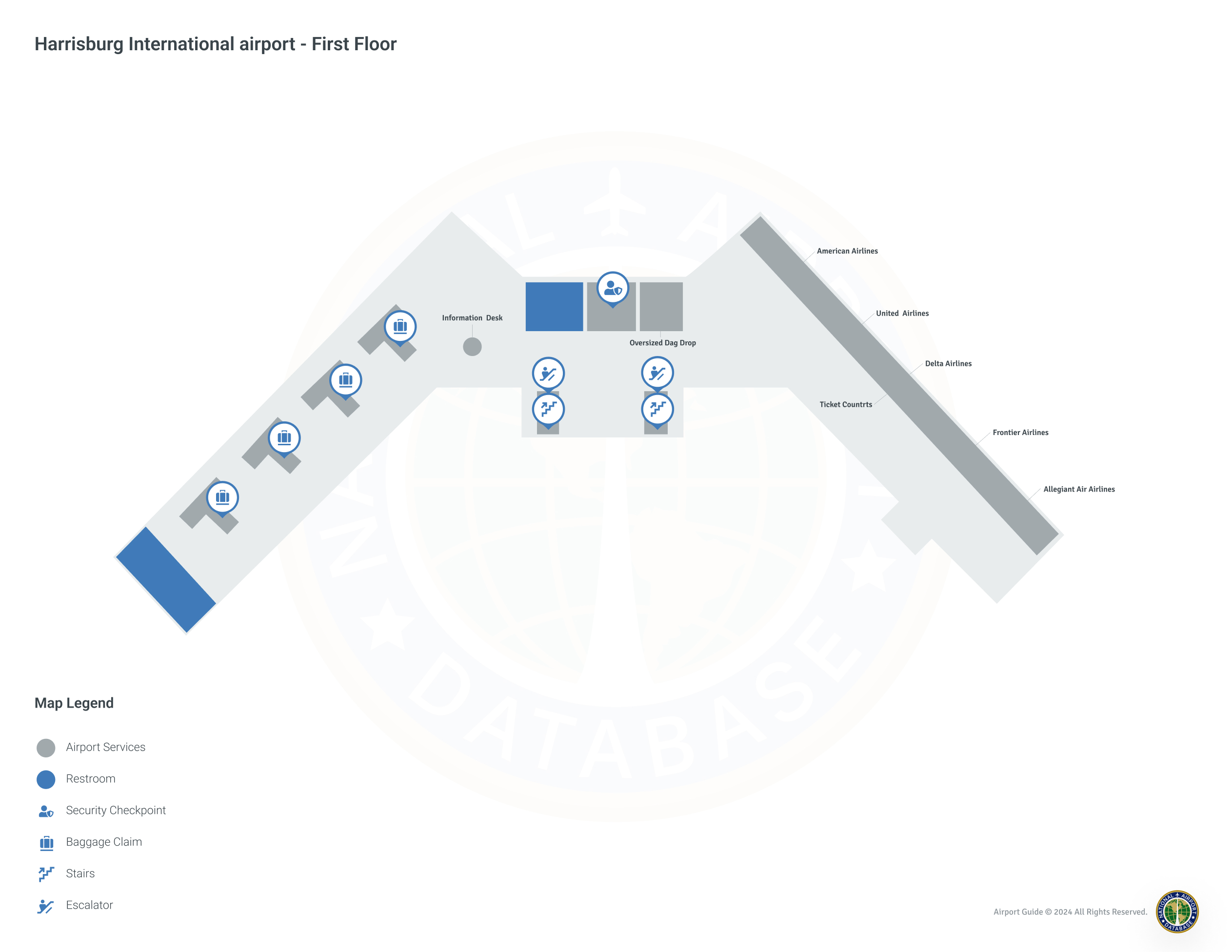 MDT Airport Terminal