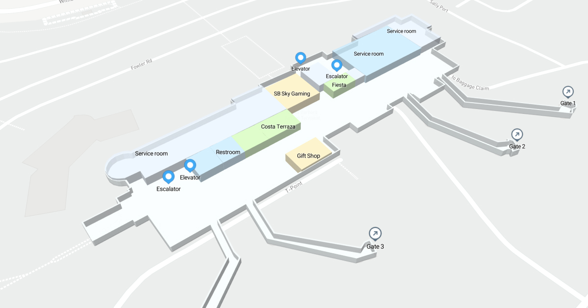 Terminal 3D Map