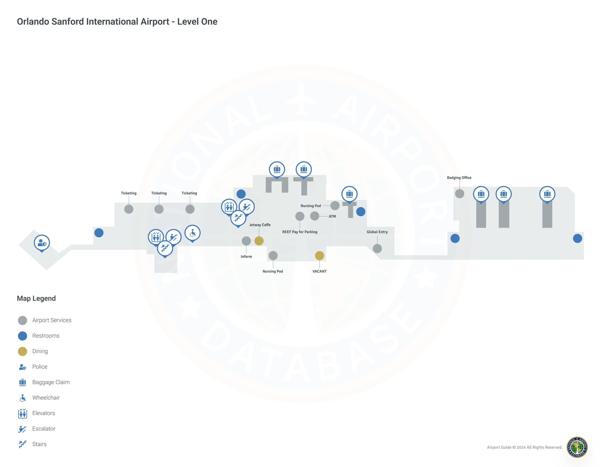 SFB Airport Terminal