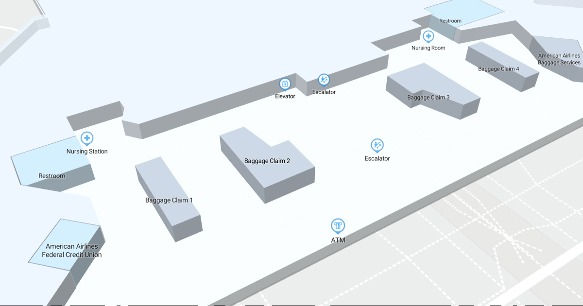 SFO Terminal 2 Level 1 Interactive map