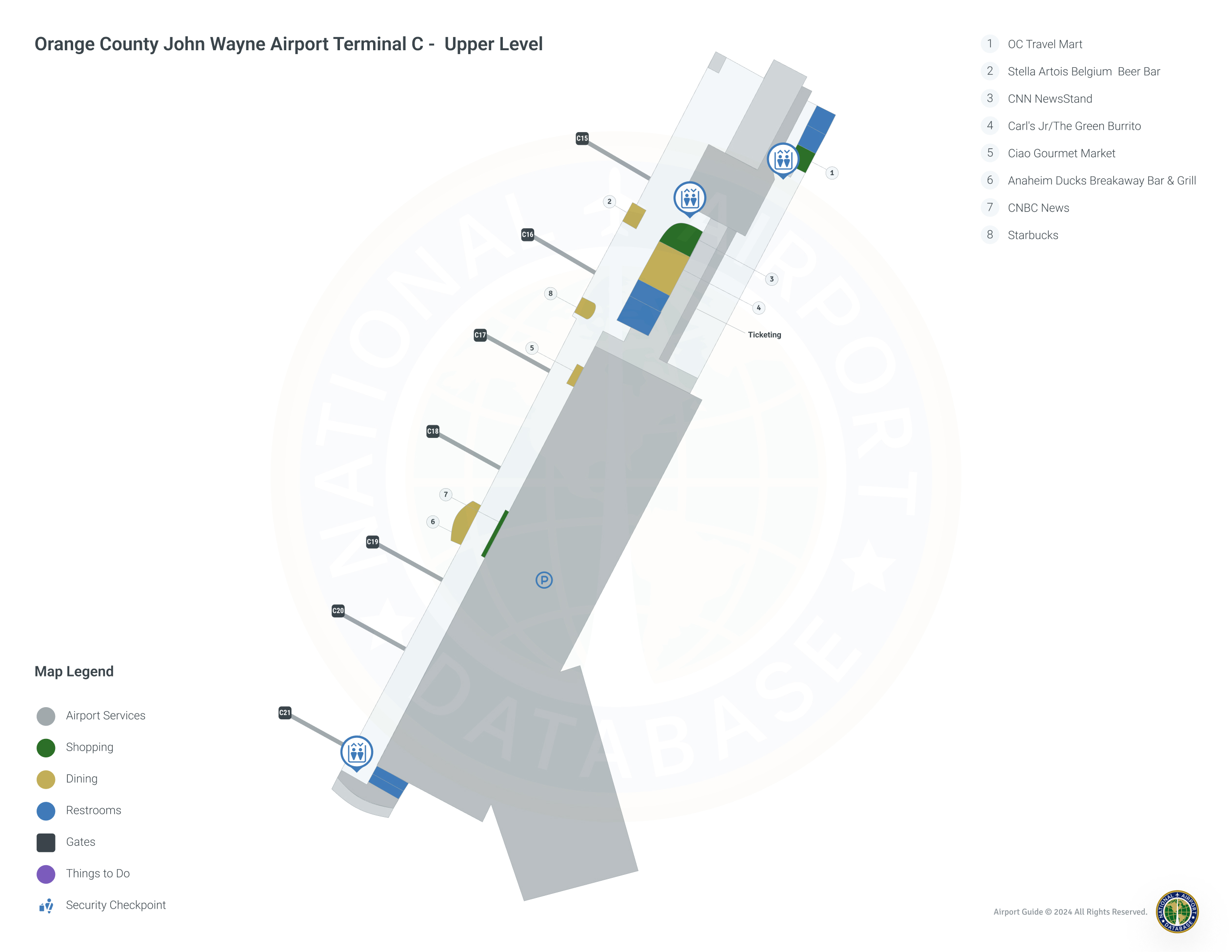 SNA Airport Terminal C